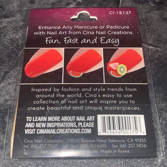 Cina Nail Creations Nail Art Kit 🍎 Fruit Salad - Picture 4 of 4